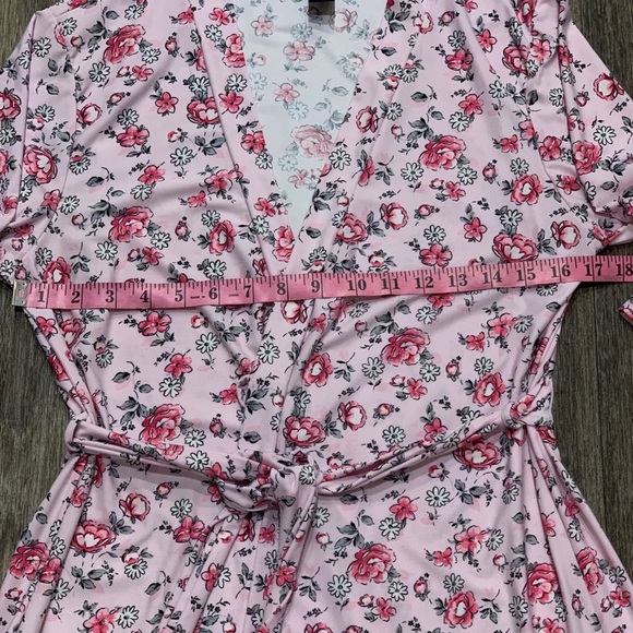 RENE ROFE Sleepwear Short Robe - Picture 3 of 7